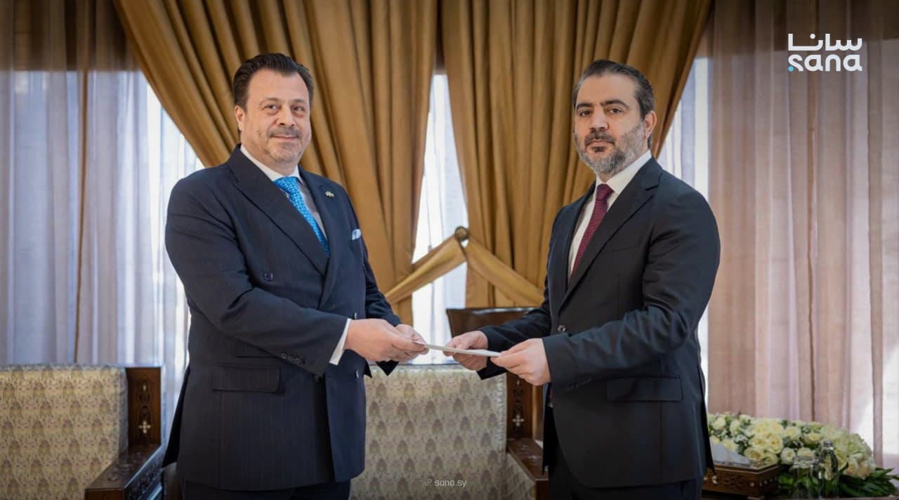 Syria's FM welcomes Greek ambassador as Damascus expands diplomatic ties