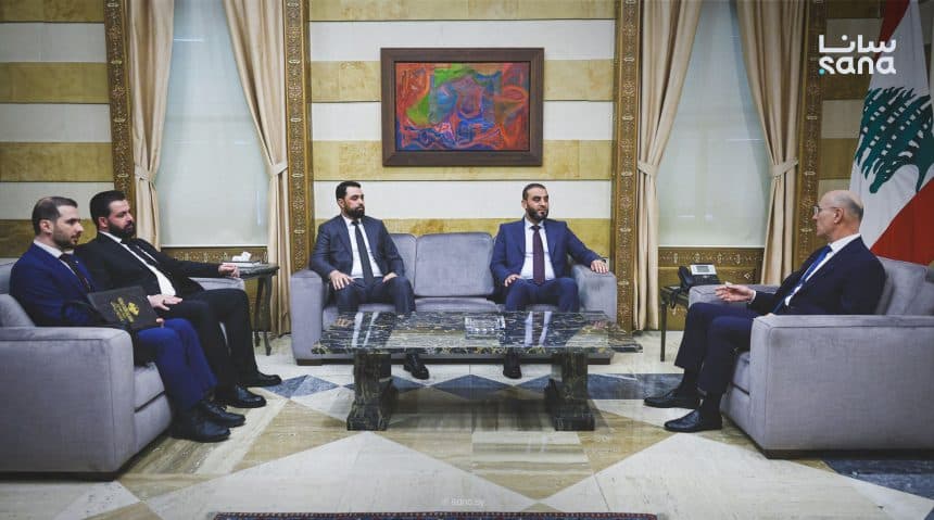 Syria and Lebanon hold Beirut talks to deepen security cooperation